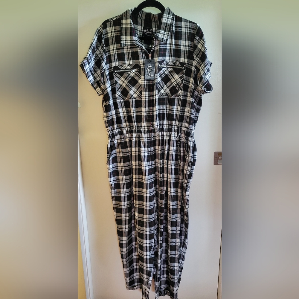 Hell Bunny Vernon Boilersuit